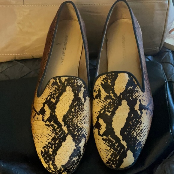 Antonio Melani printed flat size 10 - Picture 1 of 9